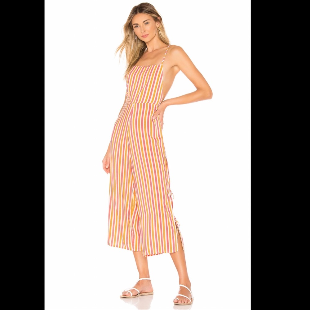 NWT Tularosa Andi Striped Jumpsuit XL